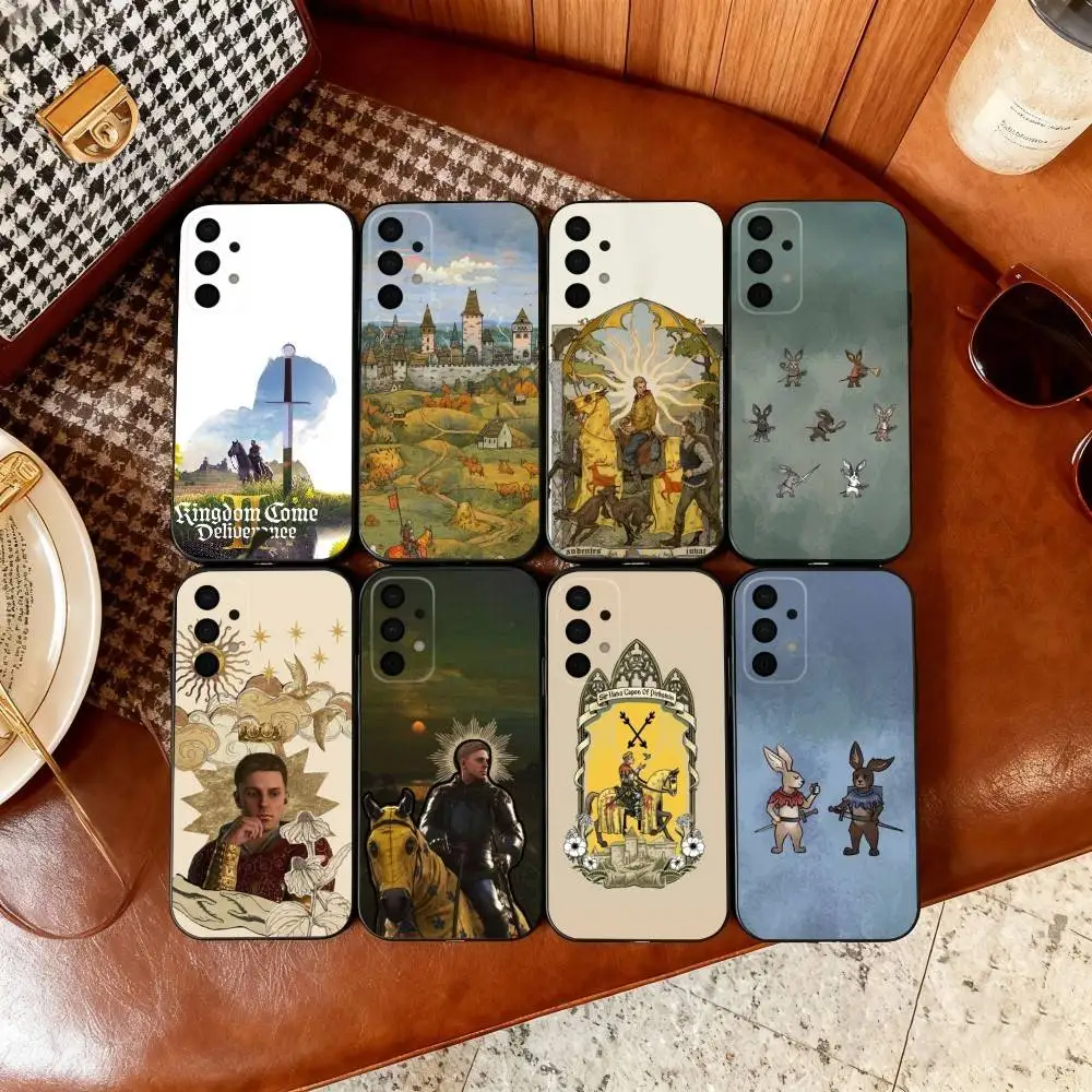 

Чехол для телефона KCD Kingdom Come Deliverance для Samsung Galaxy A73, A72, A71, A70, A53, A52, A51, мягкий силиконовый черный чехол