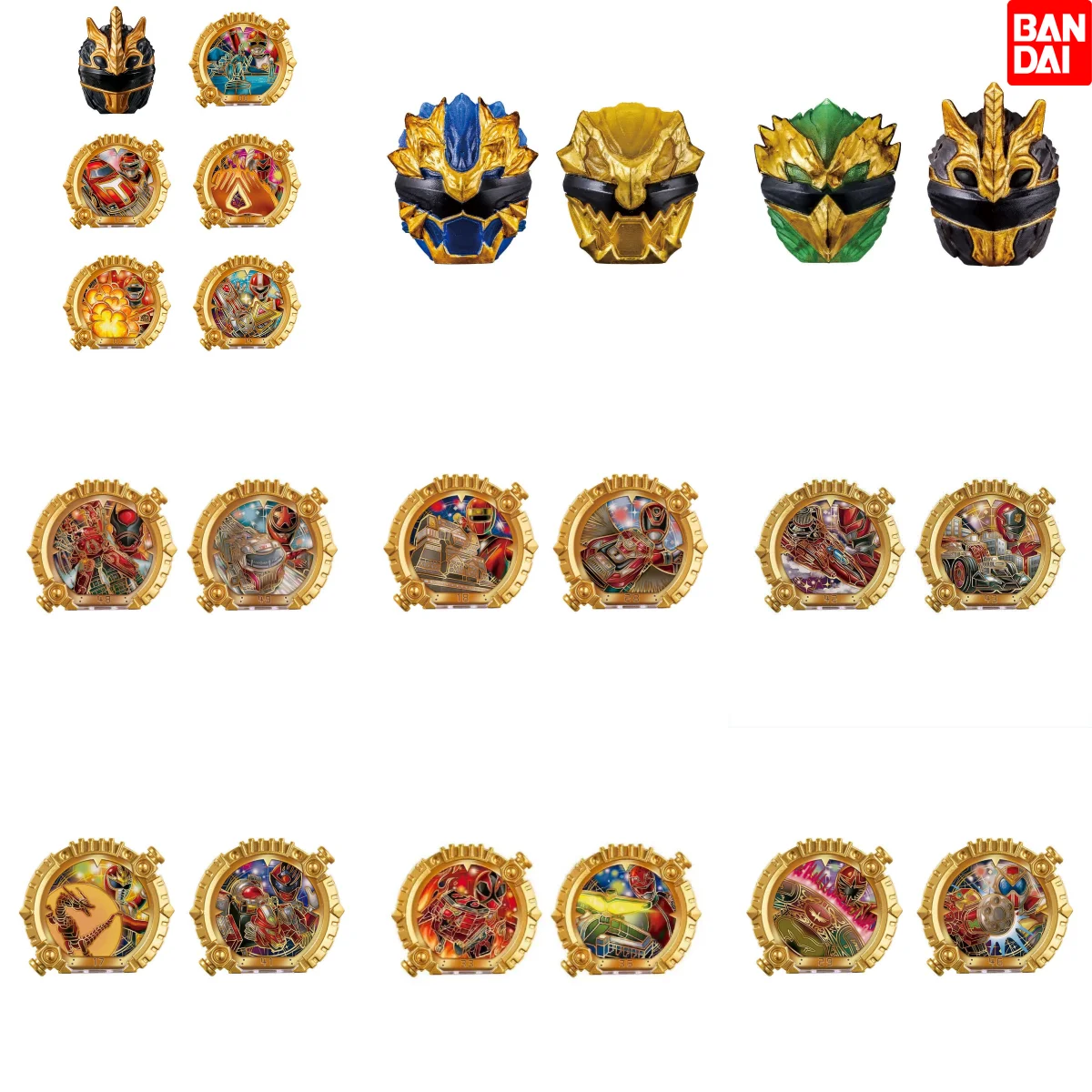 Bandai Original No.1 Sentai Gozyuger Serie Completa Dx Set de Anillos de Transformación Taiyo Sentai Sun Vulcan Star Animals Rangers