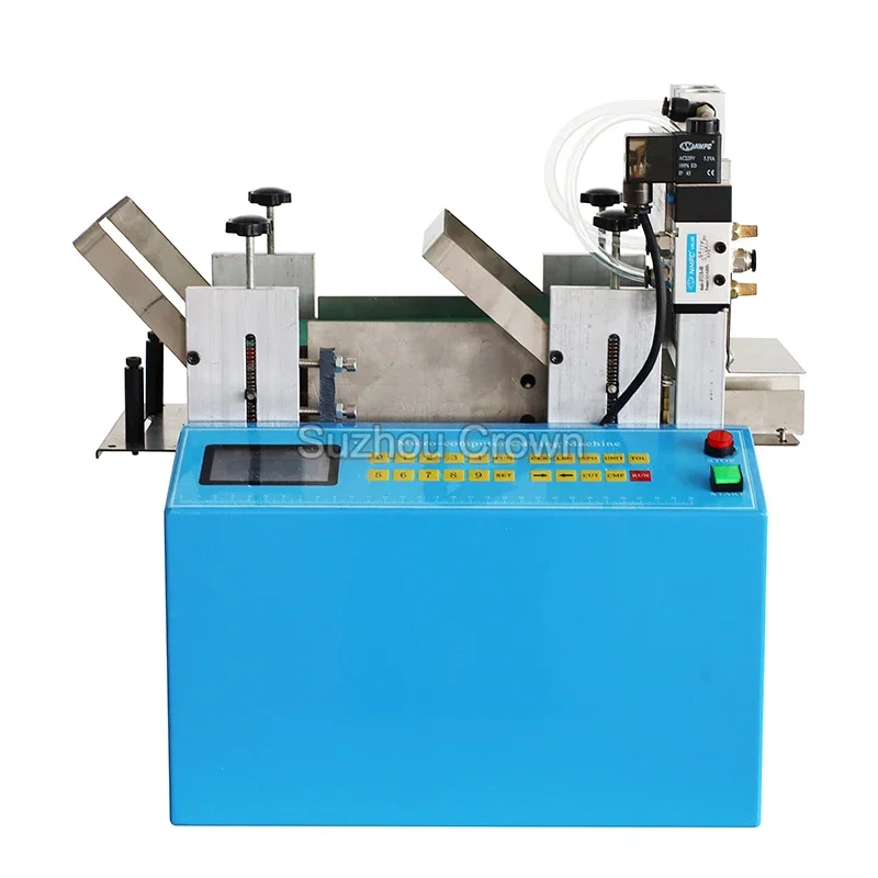 

Automatic Leather Rubber Belt Foam Tube Cutting Machine