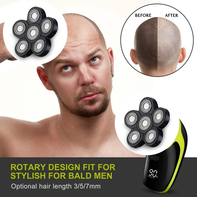 Lâmina de substituição de barbeador elétrico para homens carecas cabeças aparador de cabelo Blade-A19G