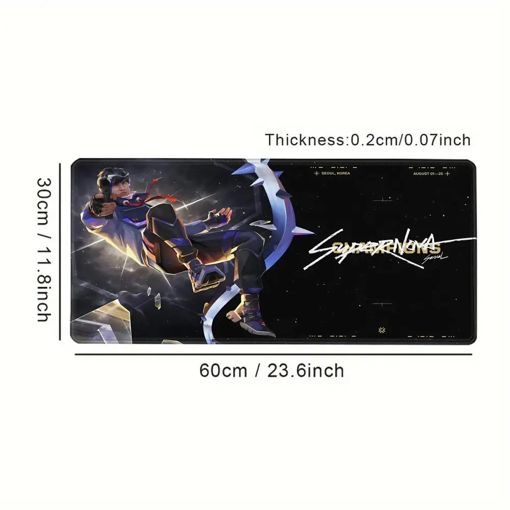 

HD Valorant ISO Large Gaming Mousepad XXL New Keyboard Pad Gamer Mouse Pad on The Table Speed HYBXAXC Anime 900x400 Mouse Mats