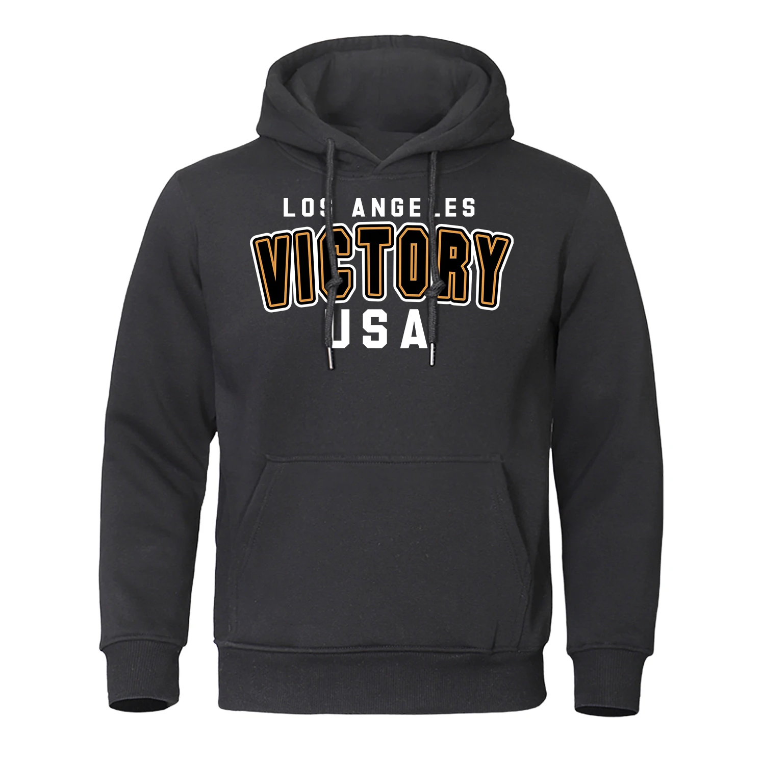 Los Angels Victory Usa Printing Mens Hoodies Fashion Street Streetwear Personality Hip Hop Hoodie Pullover Fleece Hoody Male