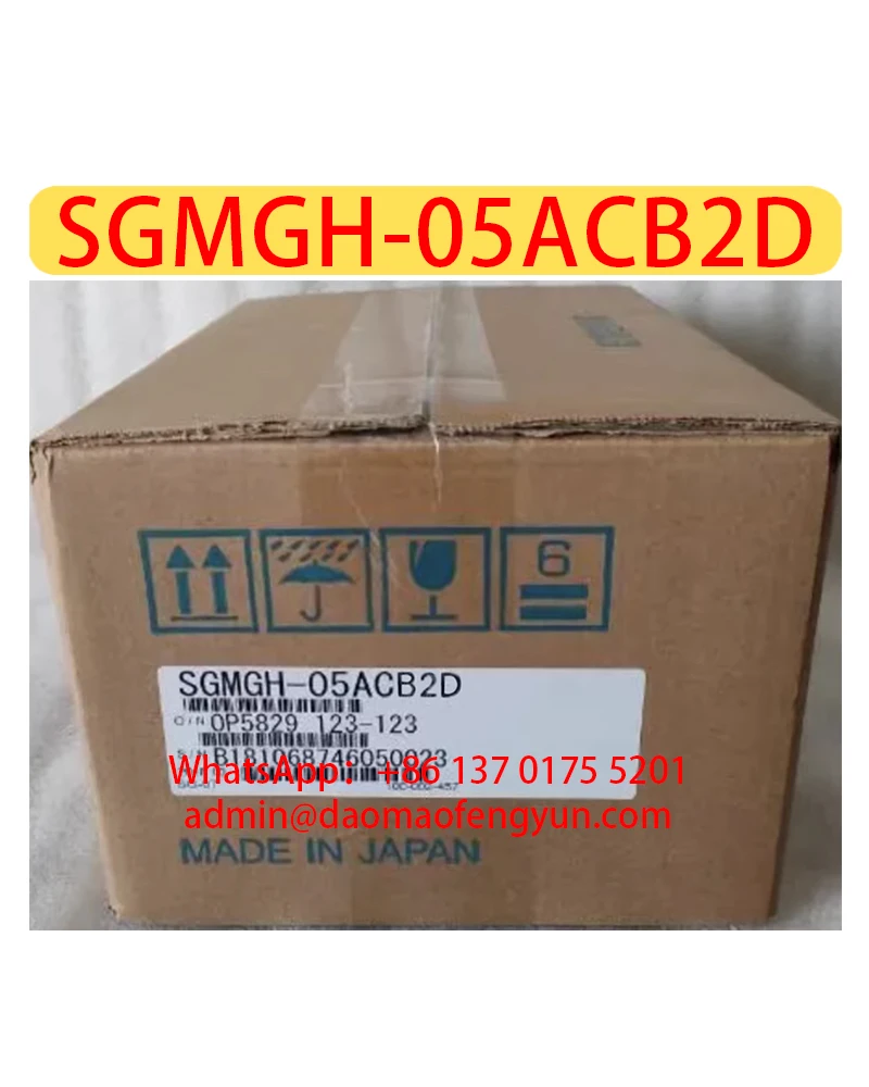 Servomotor SGMGH-05ACB2D nuevo, en stock, SGMGH 05ACB2D