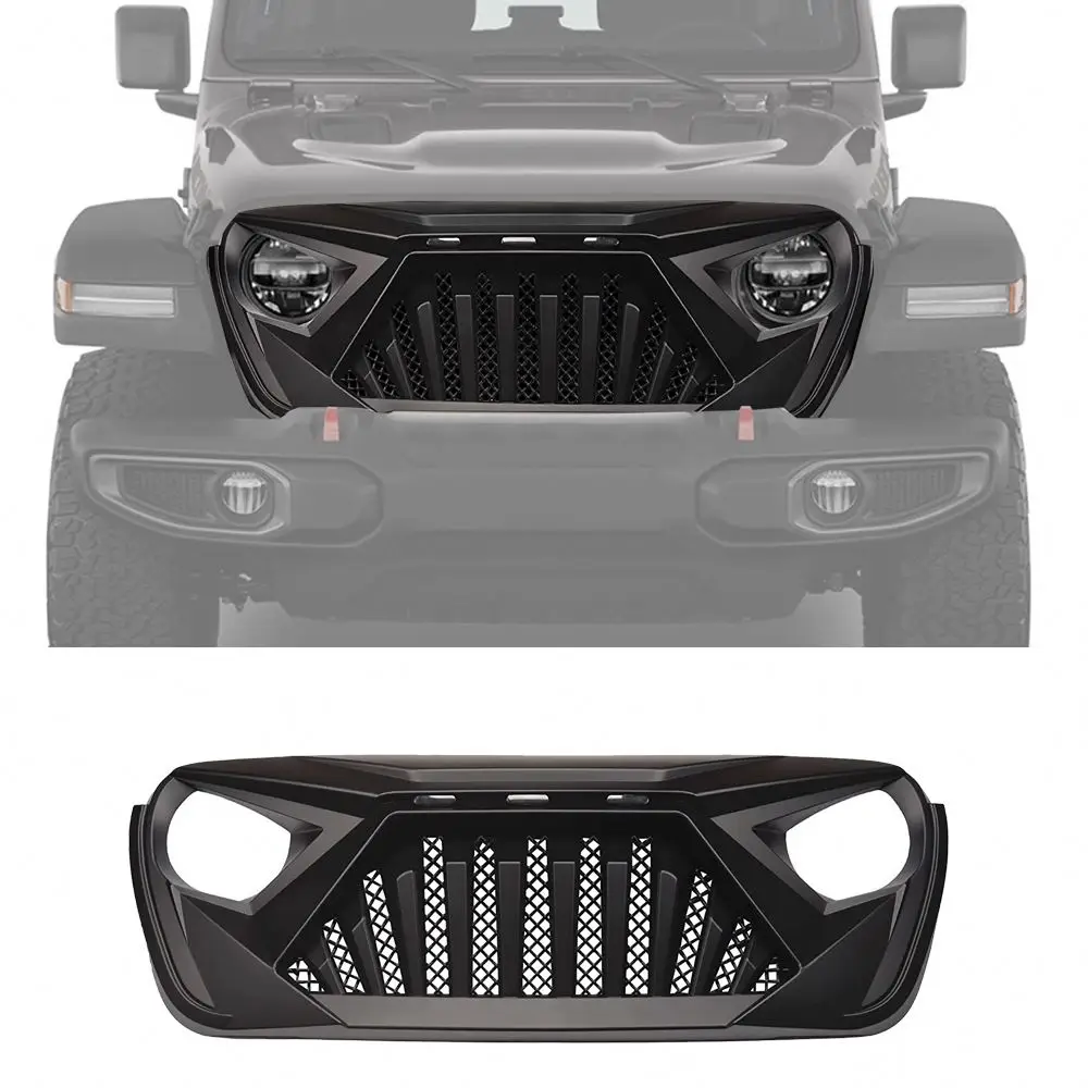 Gobison new design  for  accessories 4x4 offroad Front car Grille For JEEP Wrangler JL