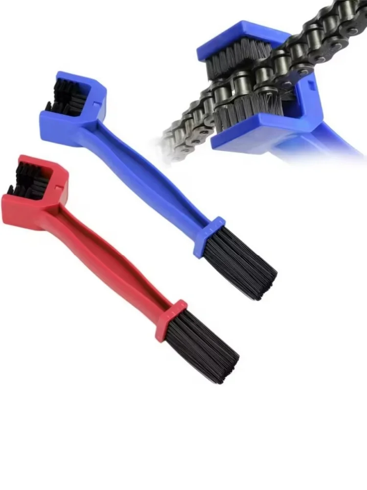 AliExpress NONE Motorcycle Chain Brush Cleaner Plastic Bicycle/Moto Brush Clean Chain Cleaner Outdoor Scrubber Road Care Tools Motorcycle Parts