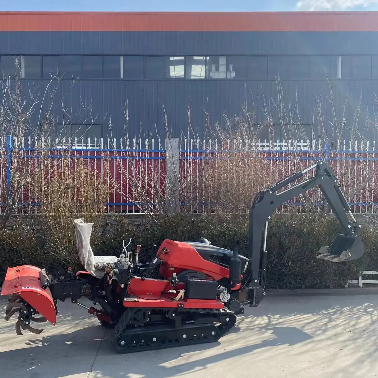 

Customized 50HP Diesel Tiller High Efficiency Multiple Operation Soil Preparation