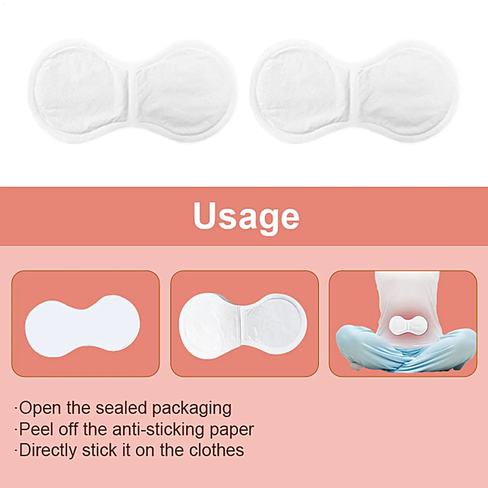 

Липкие грелки, самонагревающиеся грелки для талии, зима 10X, портативная менструальная грелка, теплые клейкие портативные нагревательные пластыри