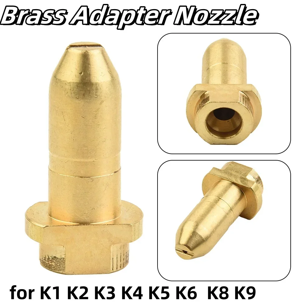 เปลี่ยนอุปกรณ์เสริมสําหรับ Karcher ทองเหลืองอะแดปเตอร์เปลี่ยนหัวฉีด K4 K7 K8 K9 K2 สเปรย์ทองเหลืองทองแดงสําหรับ Karcher