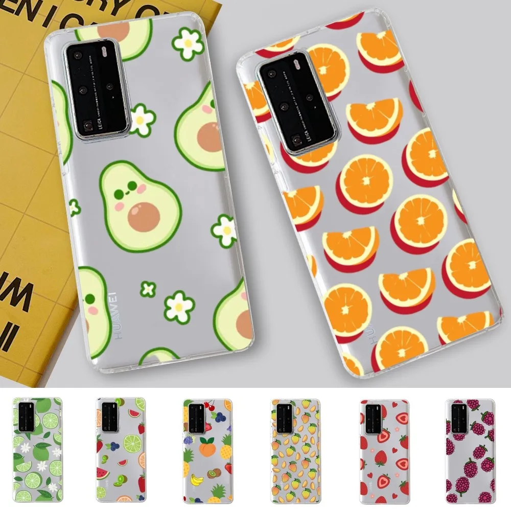 Fruit Art Illustration Phone Case for Samsung S10 20 22 23 A10 40 for Xiaomi10 Note10 for Huawei P50 20 Honor60 70