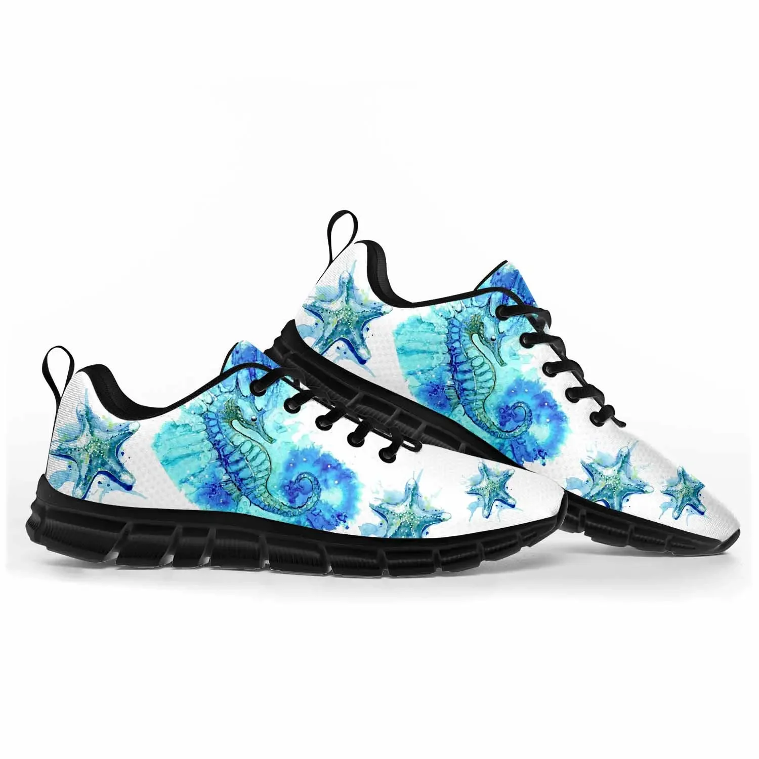 

Seahorse Ocean Series Sports Shoes Mens Womens Customized Sneakers Tailor-Made Shoe High Quality Couple