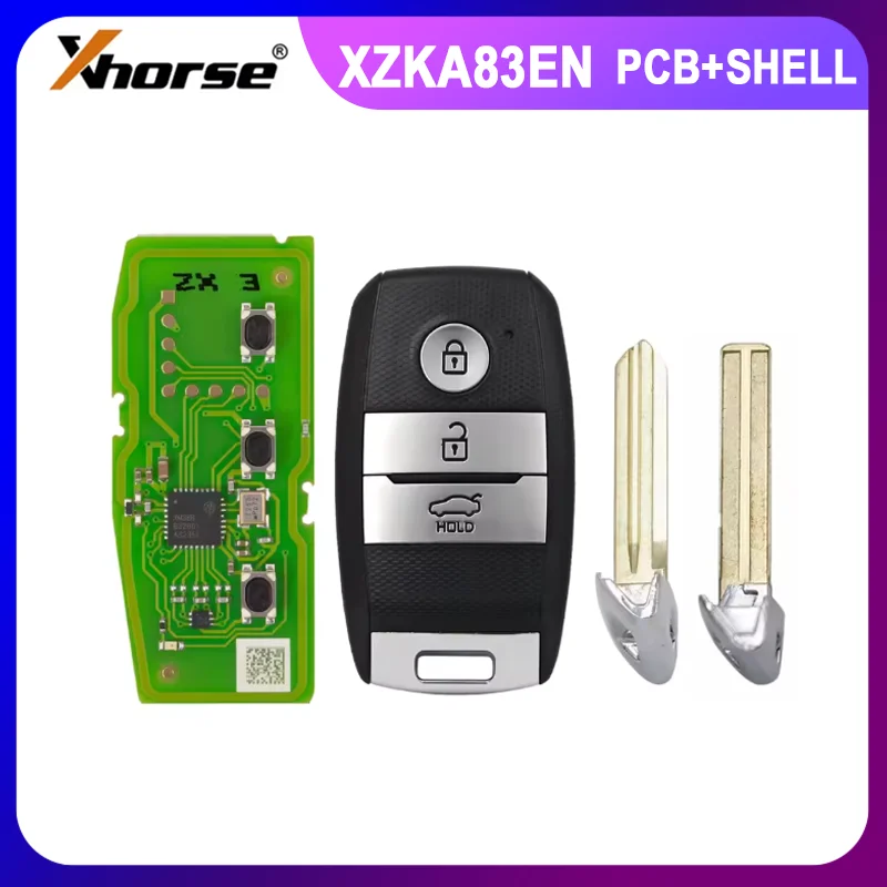1PCS XHORSE XZKA83EN Special PCB Board Exclusively for Hyundai & For Kia Models With Key Shell