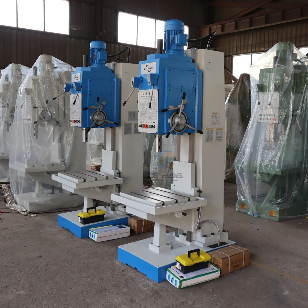 مكبس الحفر العمودي على سطح الطاولة Z5140 | مثقاب أقصى 40 مم للمعادن مع قاعدة من الحديد الزهر القوي #3