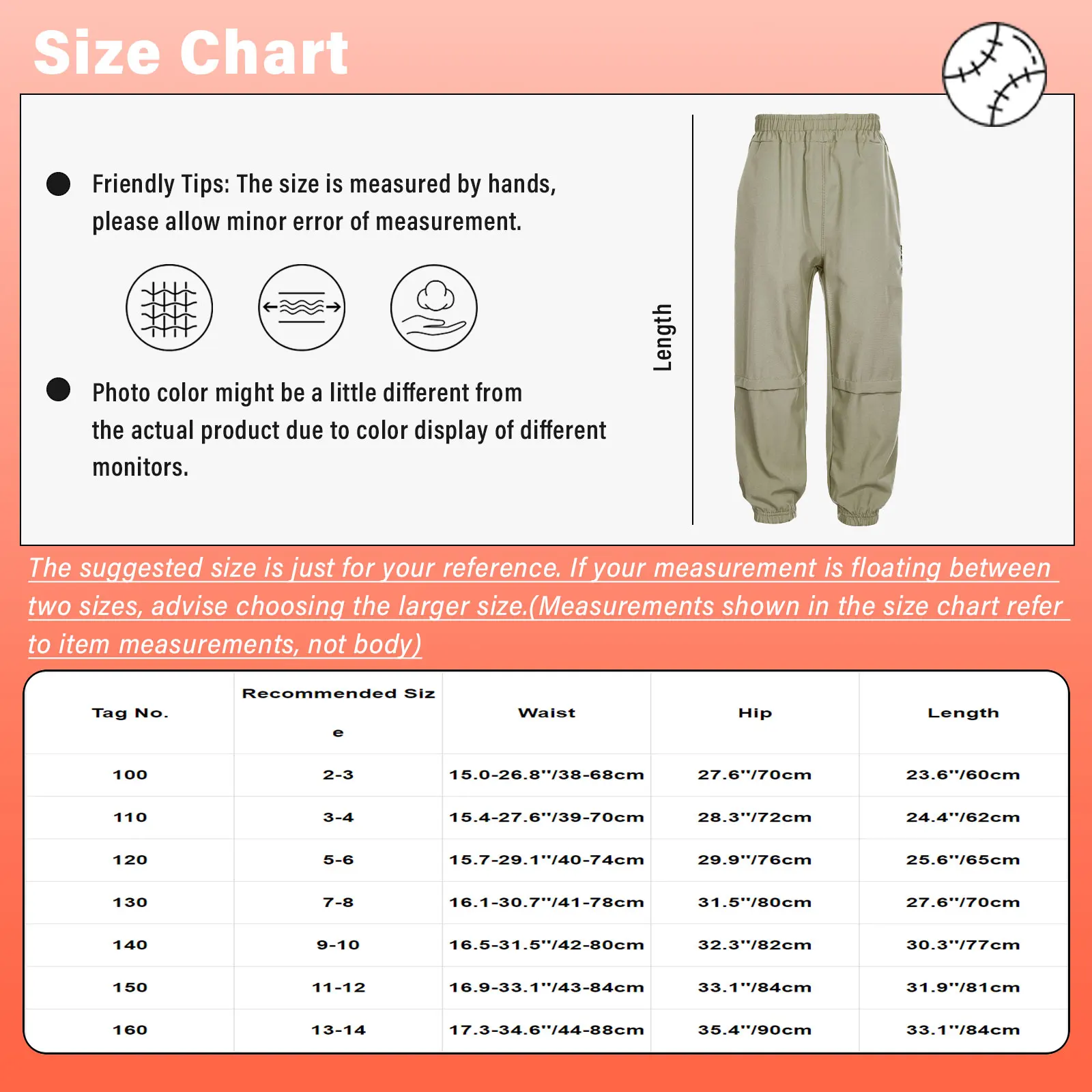 Spring Autumn Kids Boys Pants Trousers Causal Sport Pants Elastic Quick Dry Sweatpants with Pockets for Workout Running Clothing