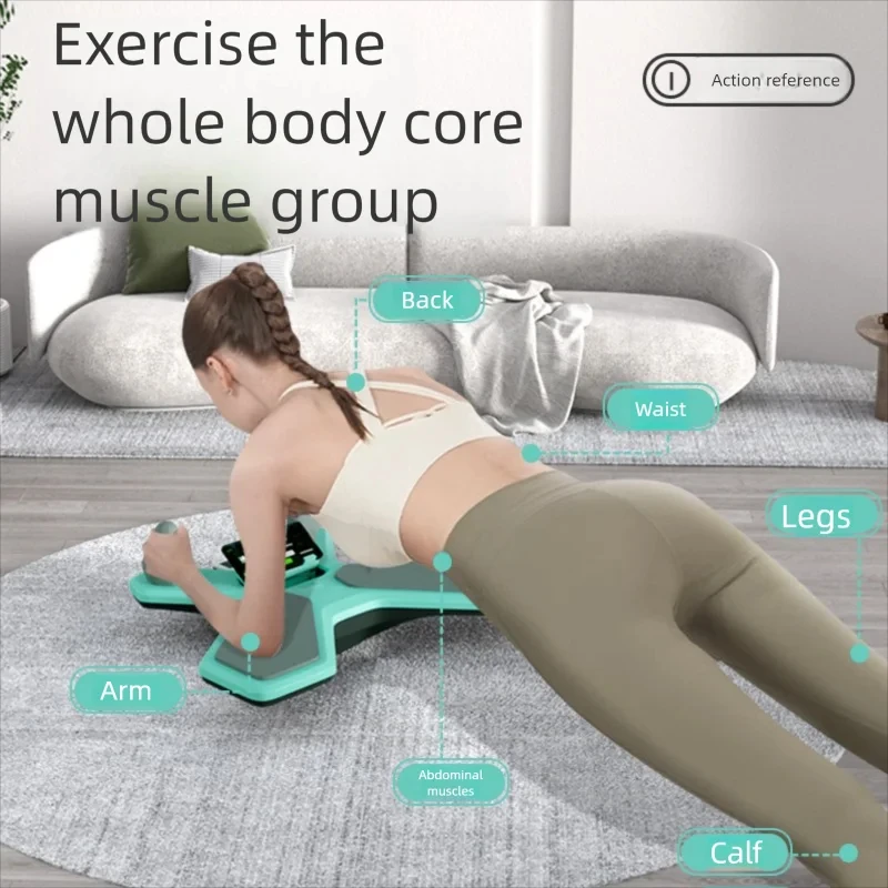 Pelatih Keseimbangan Dukungan Siku Papan Keseimbangan Baru dengan 360 °   Pelatihan Stabilitas Rotasi Mesin Keseimbangan EVA untuk Yoga Kebugaran Rumah