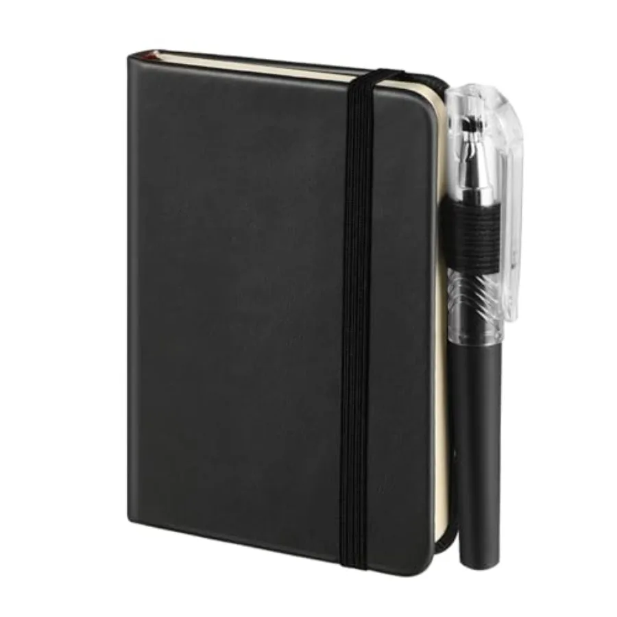Mini Pocket Notebook Journal with Pen and Lined Pages