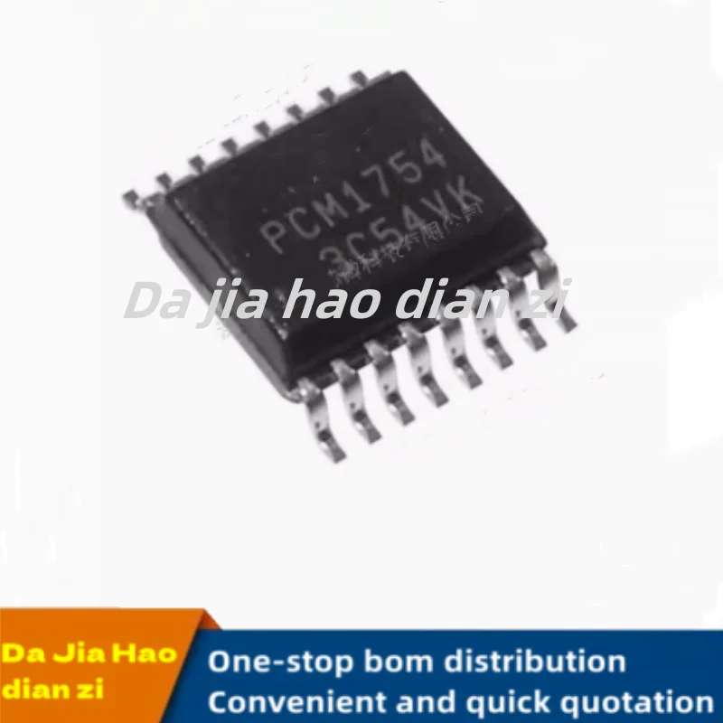 1pcs/lot PCM1754 PCM1754TDBQRQ1 SSOP Digital to Analog Converter ic chips in stock