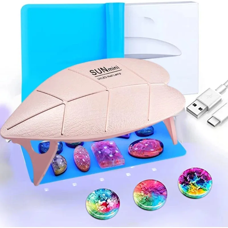 usb充電式ネイルランプ-uv-ledジェルポリッシュドライヤー-ミニポータブルマニキュアマシン-家庭用diyネイルアート速乾ツール