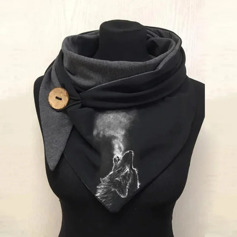 Animal Paw Casual 3D Printed Scarf And Shawl for Women