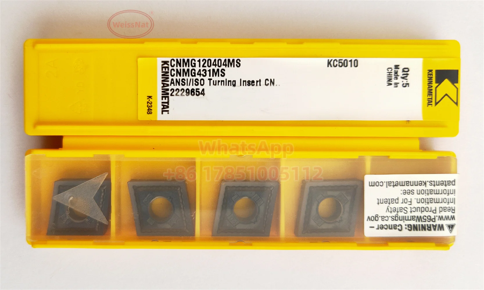 Kennametal CNMG 120401 CNMG 120402 CNMG 120404 CNMG 120408 KC5010 Pลytka wฤglikowa KCP25 Pลytki CNMG
