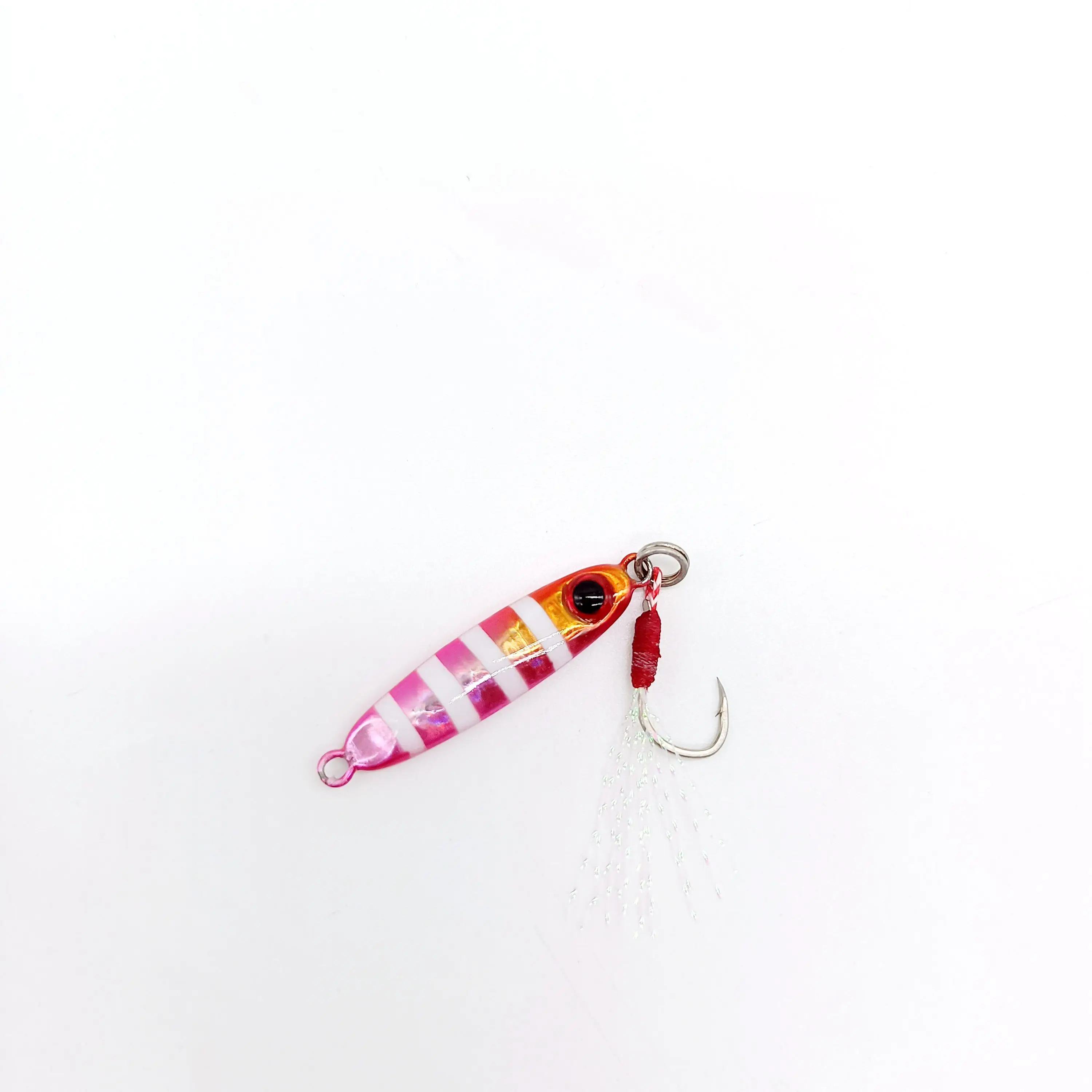 HOOFISH 1PCS Microjigging Angeln Locken 5,5g/32mm Mini Jig Köder Isca Künstliche Jig mit Einzel Haken angeln Zubehör – Detail 16