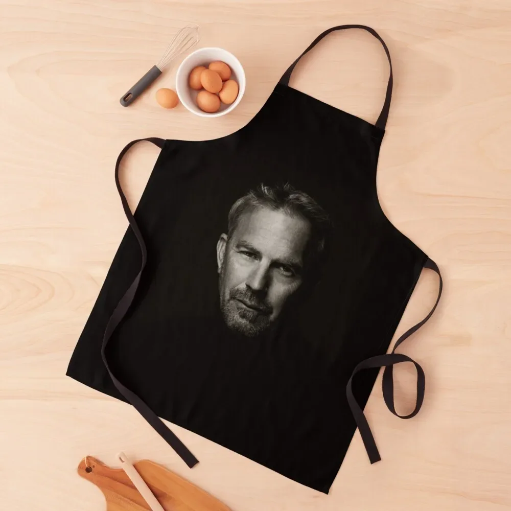 kevin costner Apron household woman For Kitchen Women Men kitchen kitchen and home Apron