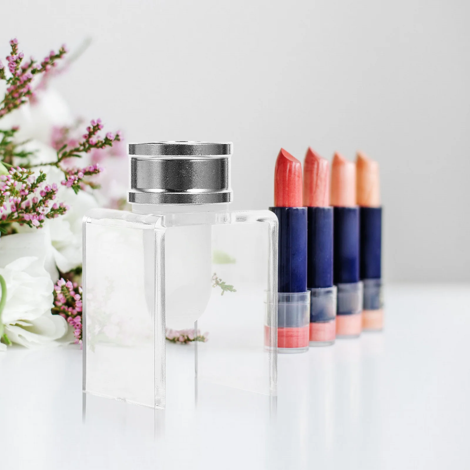 립밤 제작용 DIY 립스틱 튜브 몰드 키트 2세트, 천연 립밤 교체용 공예 립밤 DIY 몰드 도구