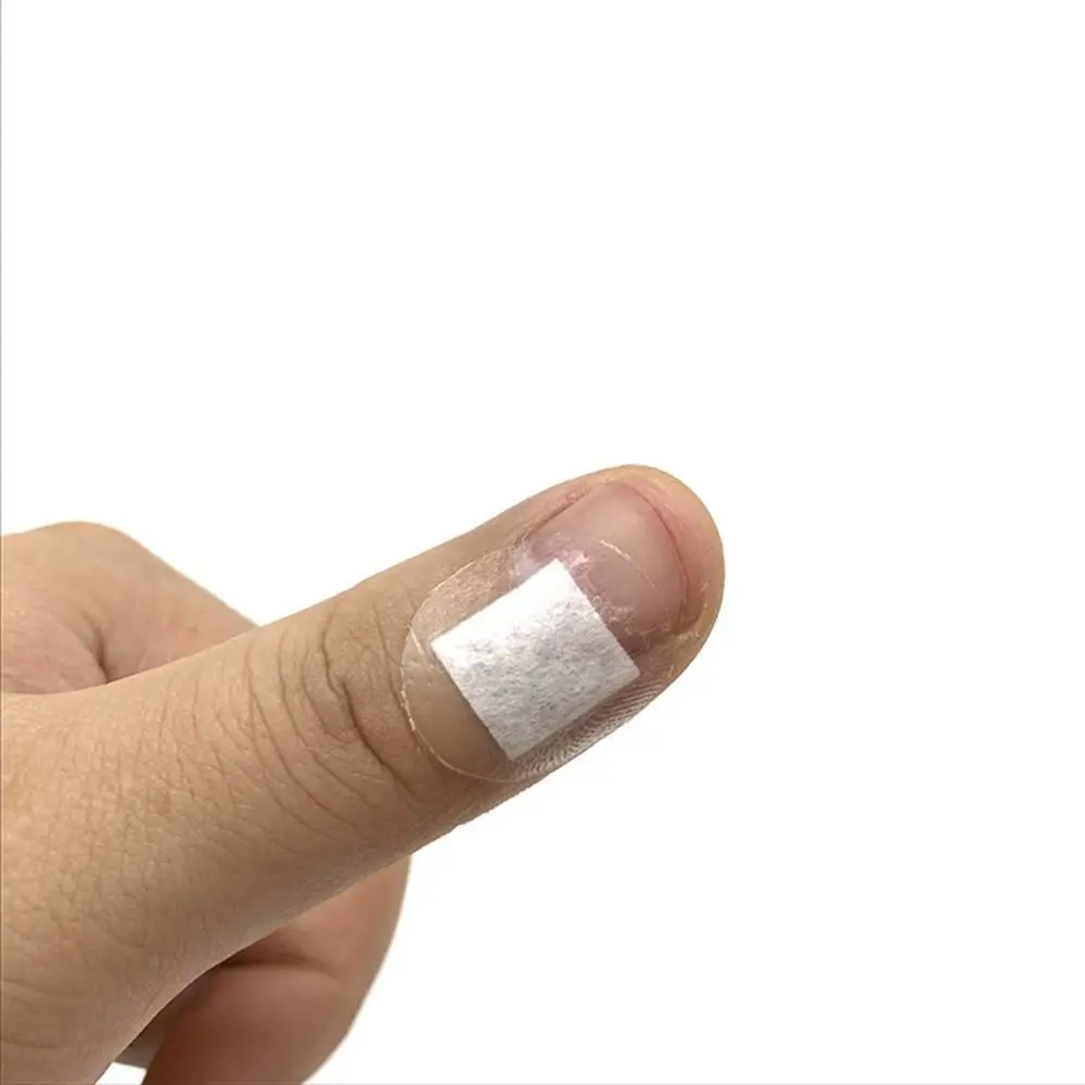 

100Pcs New Mini Waterproof BandAid Breathable Round Shape Adhesive Bandage Wound First Fixation Tape Wound Dressing