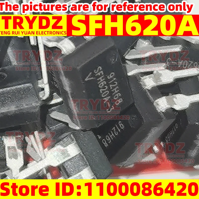 100-10pcs New SFH620A-3 SFH620A SFH620 DIP-4  Photoelectric coupler