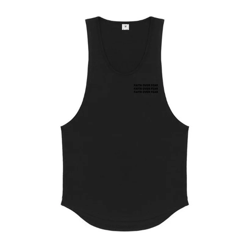 Muscleguys Vest Men Running Bottoming Undershirt Loose Breathable Exercise Sleeveless T-shirt