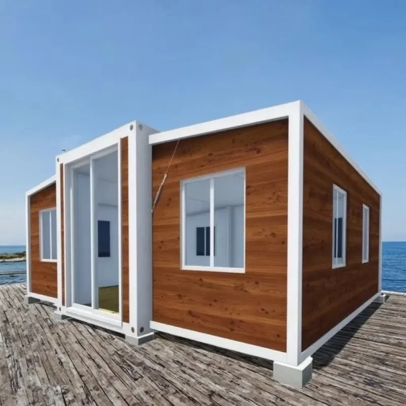 Tiny House Small Prefabricated Tiny Ready To Ship Made Mini Luxury Modular Modern Design Prefab Home House Villa Easy To Build