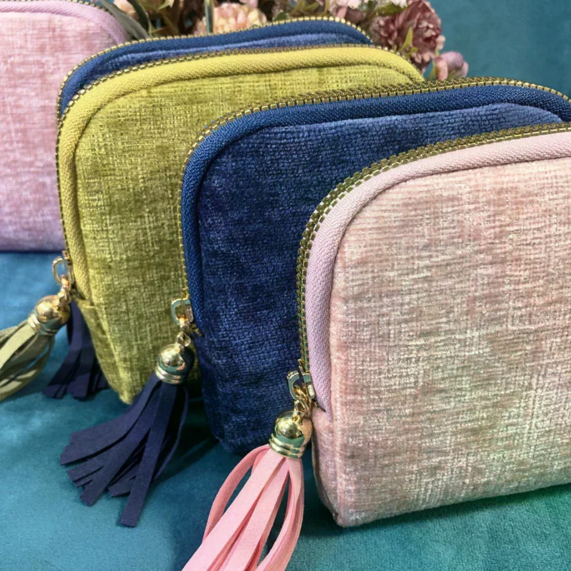 

Travel Jewelry Storage Bag Rings Earrings Necklace Jewelry Packaging Fashion Travel Portable Jewelry Display Bag For Women