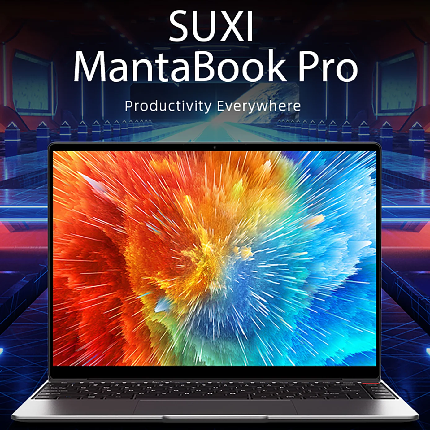 SUXI MantaBook Pro أفضل كمبيوتر محمول للمكتب بجيت |   عرض IPS مقاس 15.6 بوصة |   ذاكرة الوصول العشوائي 16 جيجابايت + 256 جيجابايت SSD |   إنتل N5095 |   مستشعر بصمات الأصابع