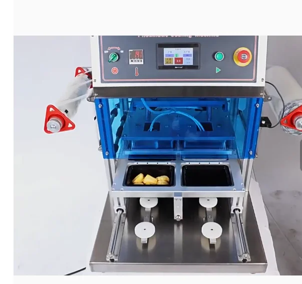

China Factory Nitrogen Tray Box Packaging Machine/ Automatic Nitrogen Preservation Desktop Tray Sealing