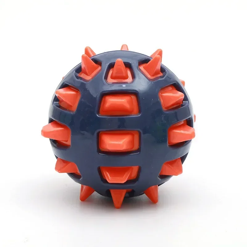 Pet Dog Chew Toy 12cm Dog ball TPR Spikes Molar Cleaning Tooth Funny Toy Indestructible Interactive Toy Products Pet Supplies