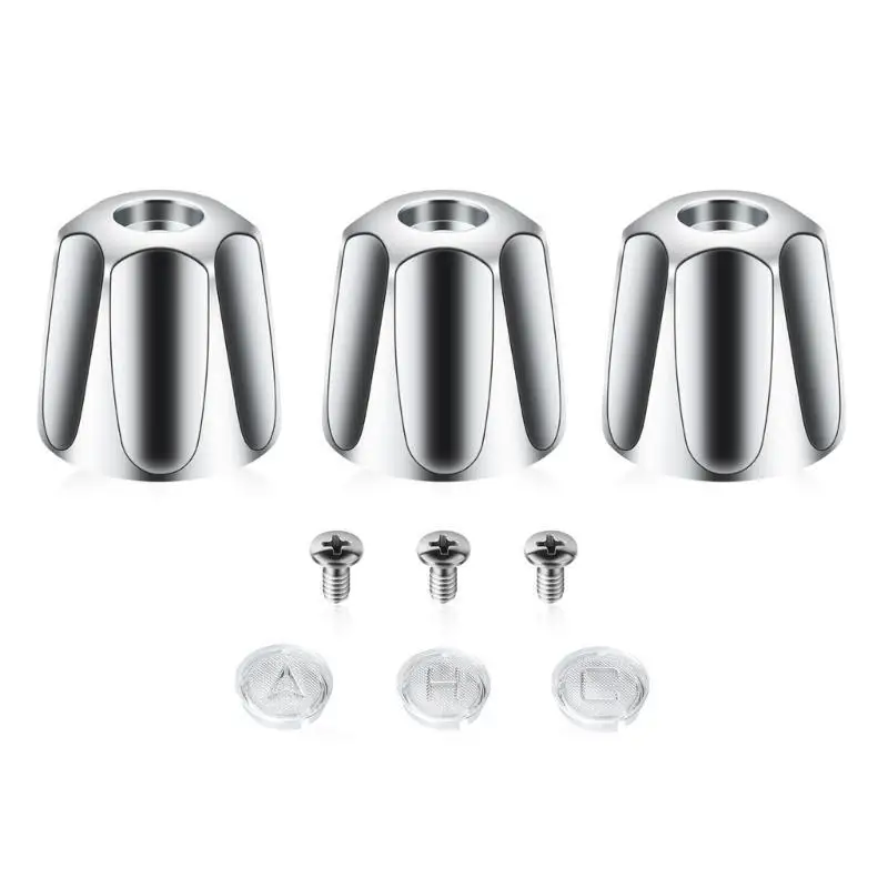 

Y1UD 3 шт. Элегантные ручки для душа, замена сантехники для ванны с прочной конструкцией