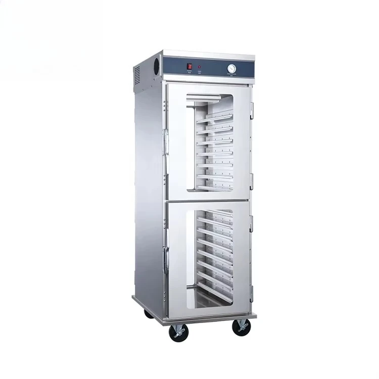 Electric Food Warmer Cabinet Cart with Wheels Chefmax Hotel Commercial Banquet Commercial Kitchen Hotel Buffet Food Equipment