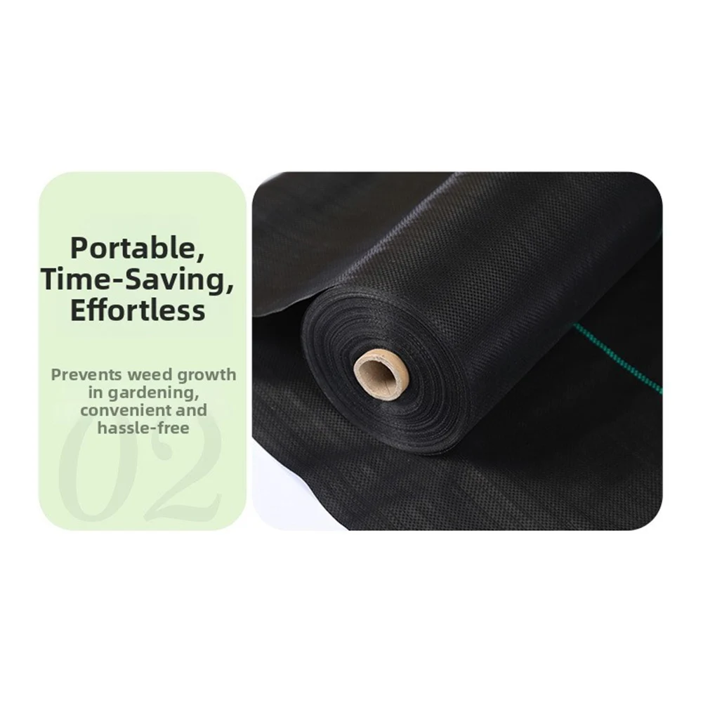 Landscape Fabric for Grass Inhibition That Supports Sustainable Gardening Practices and Reduces Manual Weeding