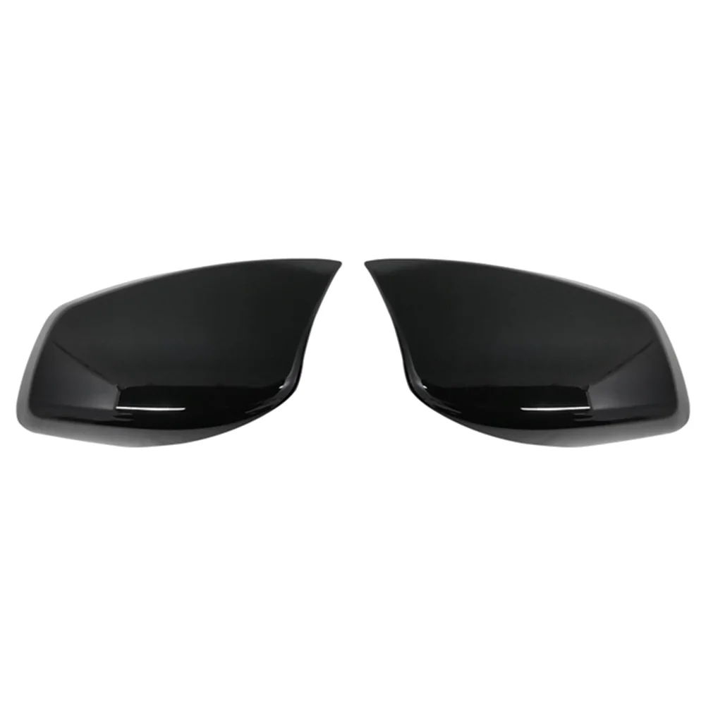 

For-BMW 5 Series E60 2003-2008 Car Door Side Rearview Mirror Cover Side Mirror Cap Sticker Trim