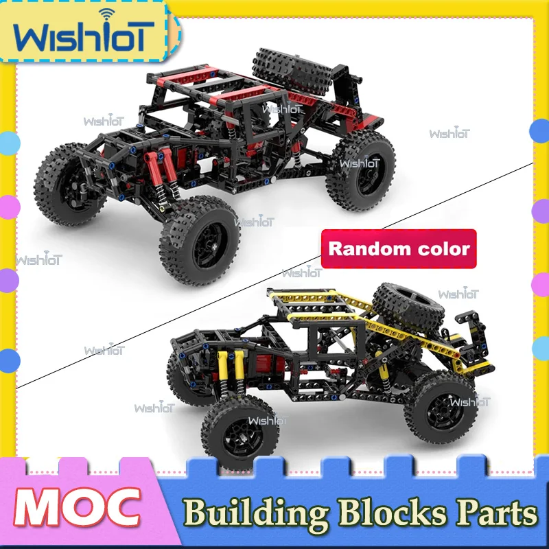 

Creative Off-Road Vehicle Frame Model Building Blocks Assembled Championship Car Ornament DIY Toy Moc Small Particle Bricks Gift