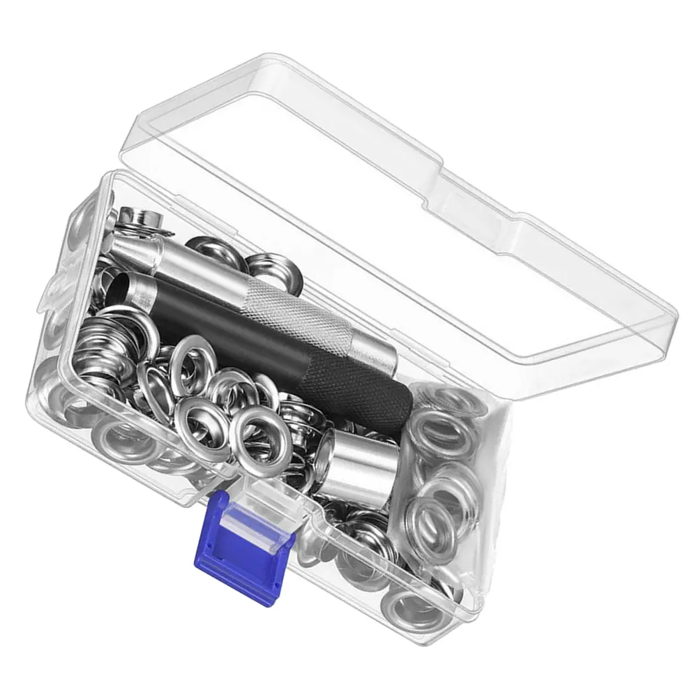 

1Set Eyelet Tool Set Heavy Duty Grommet Installation Kit for Tarp Grommet Fixing Bag Making Canvas Products Efficient Use