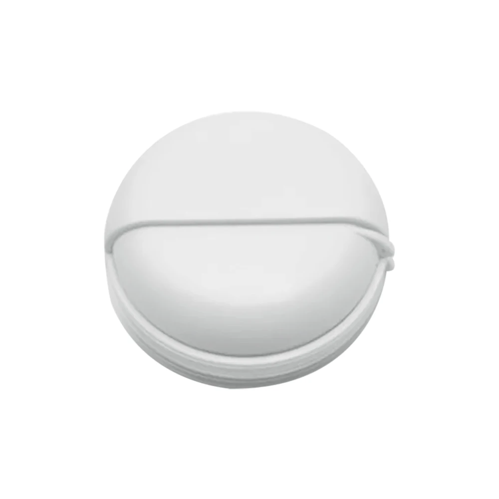 Scatola per cavi per auricolari Organizzatore Cavi per linea dati Custodia Contenitore in plastica Gioielli Cuffie Proteggi con coperchio rotante Rotondo