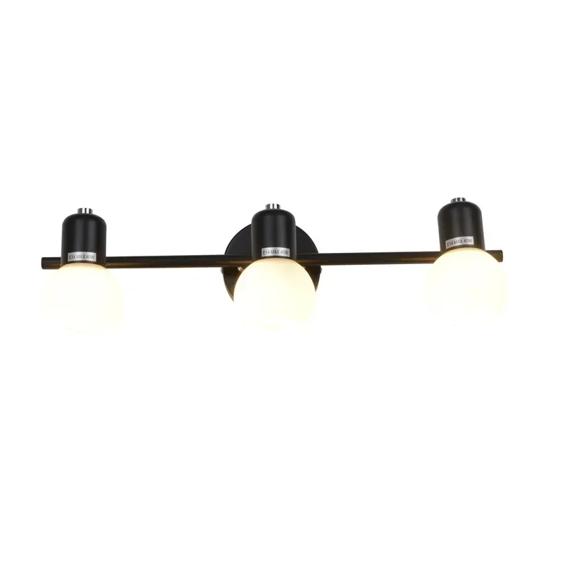 American LED Mirror Front Lights Bathroom Vanity Cabinets Mirror Cabinet Lights Retro Bedroom Lighting Fixtures Front Lights view 5