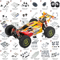 WLtoys 144001 144002 144010 124017 124019 Metal Swing Arm Steering Block Link Rod Kit RC Car Upgrades Parts Car Accessories