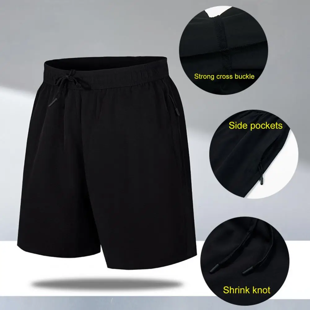 

Stylish Sports Shorts Quick Dry Super Soft Male Lace-up Thin Sports Shorts