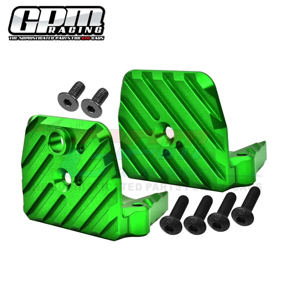 GPM Metal Alloy Front Rear Motor Heat Sink Mount 7760 for Traxxas 1/6 XRT 1/5 X-MAXX 8S 4WD Monster Truck RC Car Upgrade Parts