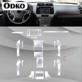 Pro Toyota Prado 2018-2022 Interiér vozu Středová konzola Průhledná TPU ochranná fólie Odolná proti poškrábání Opravná fólie Příslušenství LHDRHD 8 nejlepší prodej Části interiéru Toyoty Prado - №4