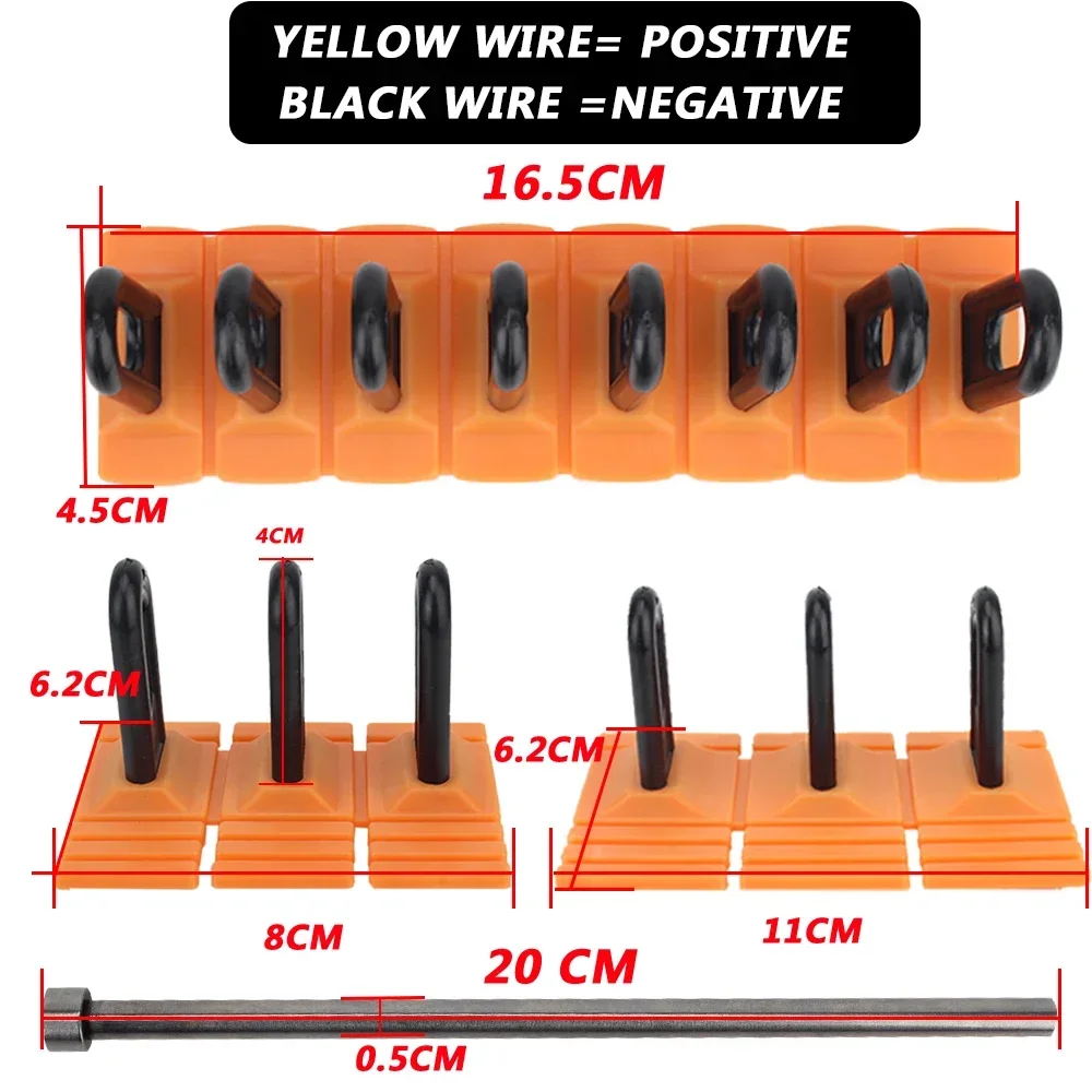 Puller Tabs Tools Kit Dent Puller Kit Universal for Car Repair Tool Long Dent Repair Tools Car Dent Puller Car Repair