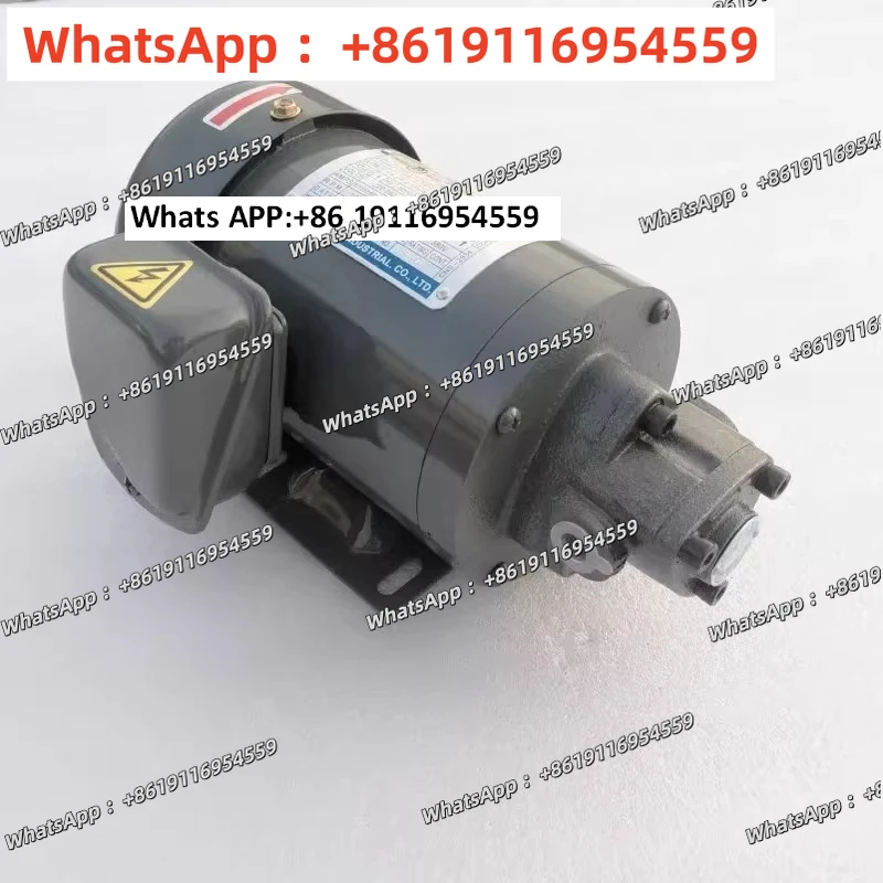 380V Taiwan Motor Triangular Cycloid Gear Oil Pump ROP-10A11A12A + 190W Machine Tool Lubricating Oil Pump Set