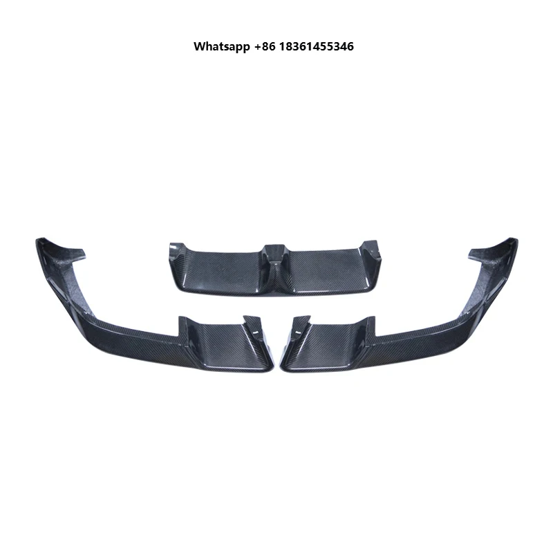 

For X6M F96 2019-2022 Car Bodykit Exterior Accessory Parts Real Carbon Fiber LD Style Car Bumper Sporty Front Sp Lip