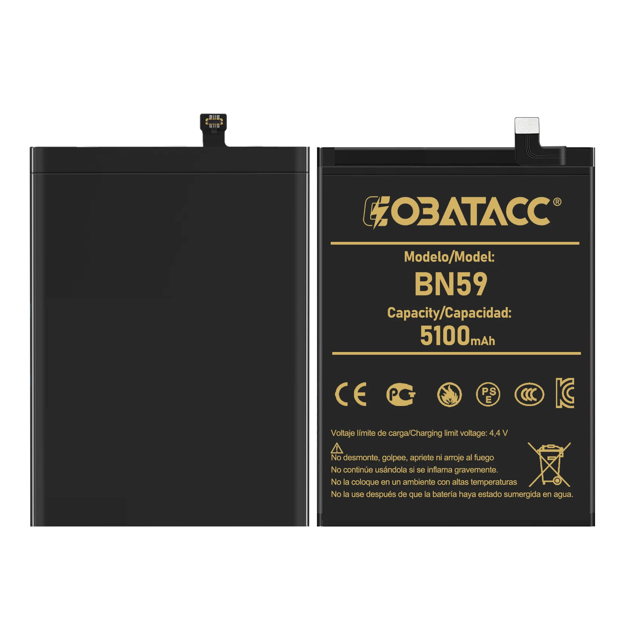 2025 Years New Original Xiao mi BN59 5100mAh Phone Battery For Xiaomi Redmi Note 10 10S Note10 Note10S Replacement Batteries
